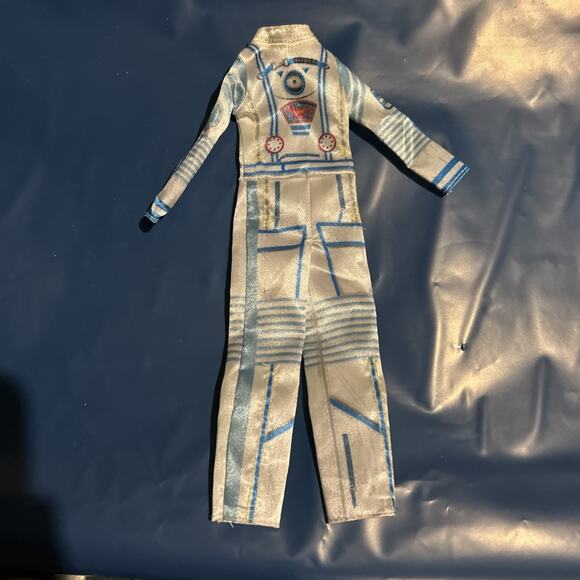 BARBIE DOLL CLOTHES JUMPSUIT PANTS UNIFORM ASTRONAUT CAREER FASHION STYLE CB - Picture 1 of 4